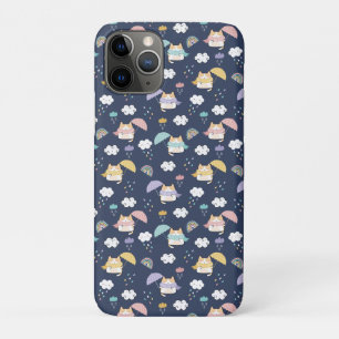 Cosy Rainy Day Pattern iPhone 11 Pro Case