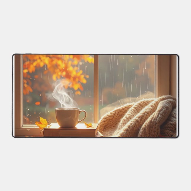 Cosy Reading Nook Desk Mat (Front)