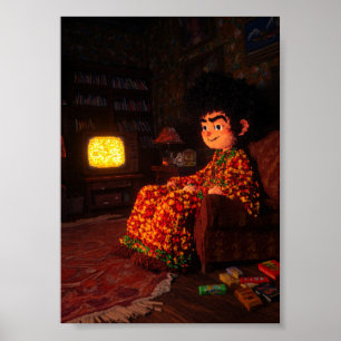 Cosy Retro 8-Bit Gaming Vibes   Pixel Art  Poster
