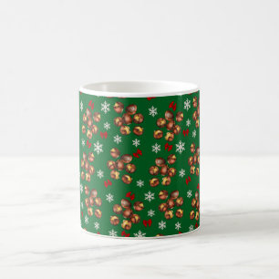 Cosy Roasted Chestnuts And Snowflakes Winter Coffee Mug