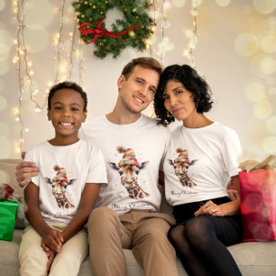 Cosy Safari Christmas, custom T-Shirt