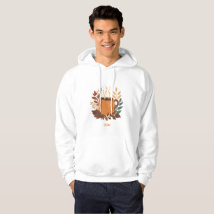 Cosy Season Autumn Aesthetic Retro Fall Coffee Cup Hoodie