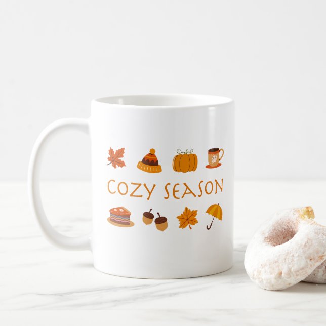 Cosy Season Coffee Mug (With Donut)
