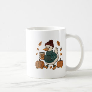 Cosy Season Duck Cute Fall Duck Pumpkin Spice Autu Coffee Mug