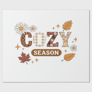 Cosy Season Oversized T-Shirt Wrapping Paper