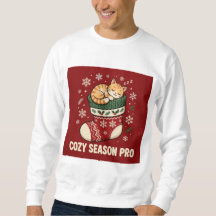 Cosy Season Pro Cat Christmas Sweatshirt
