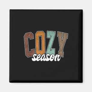Cosy Season Pumpkin Autumn Fall Yall Leaves Thanks Magnet