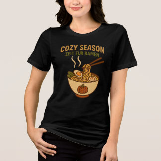 Cosy Season Ramen – Zeit für Ramen Tri-Blend Shirt
