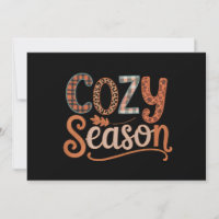 Cosy Season Retro Fall Get Cosy Thanksgiving