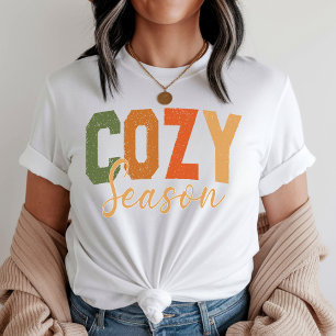 Cosy Season Shirt, Fall Autumn Winter Sweatshirt T-Shirt