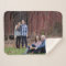 Cosy sherpa personalised photo blanket - keepsake