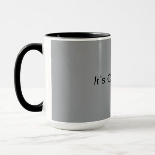 Cosy Sips Coffee Mug – Grey Edition