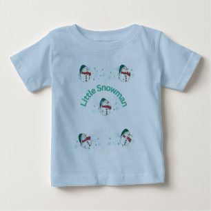 "Cosy Snowman Toddler T-Shirt" Baby T-Shirt