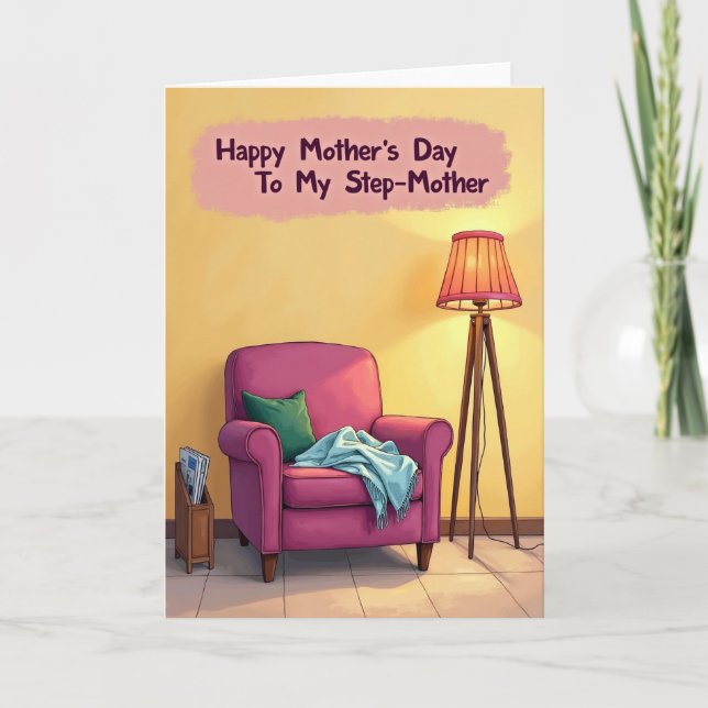 Cosy Step Mothers Day Card (Front)