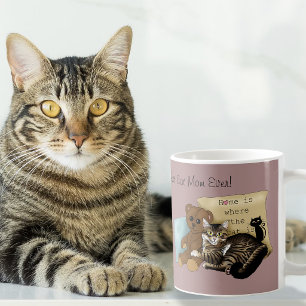 Cosy Tabby Pink Mother's Day Coffee Mug