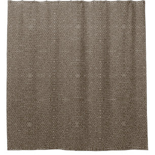 Cosy Taupe Shower Curtain