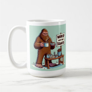 Cosy Up with Bigfoot's Hot Cocoa Stand Coffee Mug