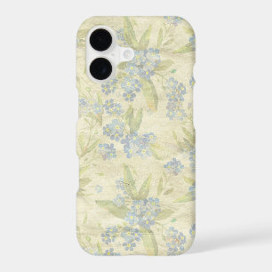 Cosy vintage floral textile Forget Me Not