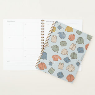 Cosy Vintage Sweaters Scandinavian Knitting Planner