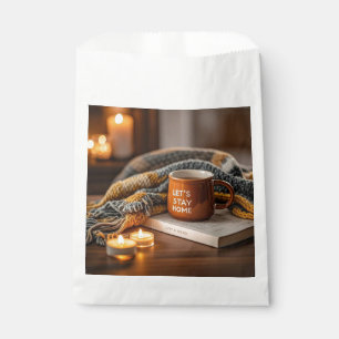 Cosy warm candle lit evening  favour bag