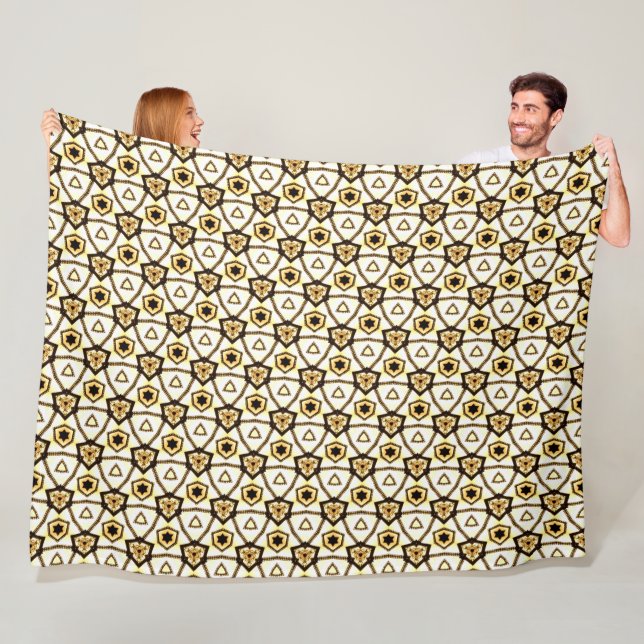 Cosy warm fleece blanket (In Situ)