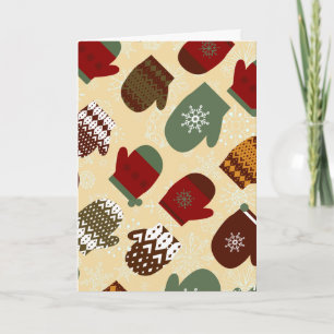 Cosy Winter Christmas Holiday Mittens