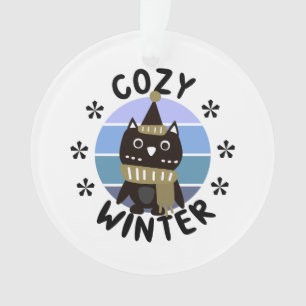 Cosy Winter, Cute Owl Ornament