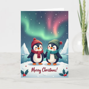Cosy Winter Friends Christmas Card