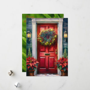 Cosy Winter Holiday Customisable Card