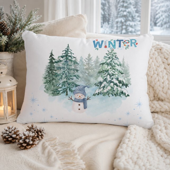 Cosy Winter Home Decor Decorative Cushion (Creator Uploaded)