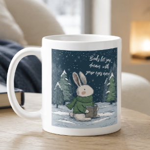 Cosy Winter Reading Book Coffee Mug