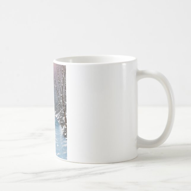 "Cosy Winter Reflections" Coffee Mug (Right)
