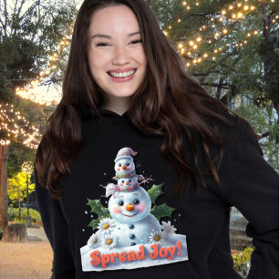 Cosy winter_snowman family sweatshirt design
