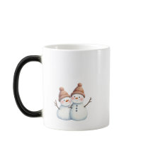 Cosy Winter Snowmen coffe mug 