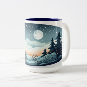 Cosy winter theme mug