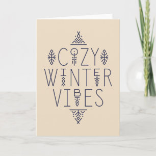Cosy Winter Vibes Design Card