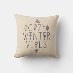 Cosy Winter Vibes Design Cushion