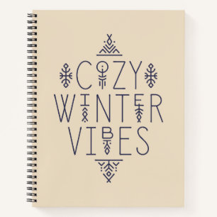 Cosy Winter Vibes Design Notebook
