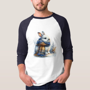Cosy Winter Wishes To Somebunny Special Rabbit T-Shirt