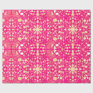 cosy winter wrapping paper