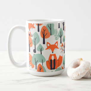 Cosy Woodland Friends Fox5 Coffee Mug