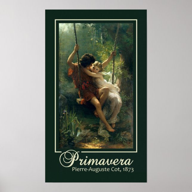 Cot’s “Primavera” art poster (Front)