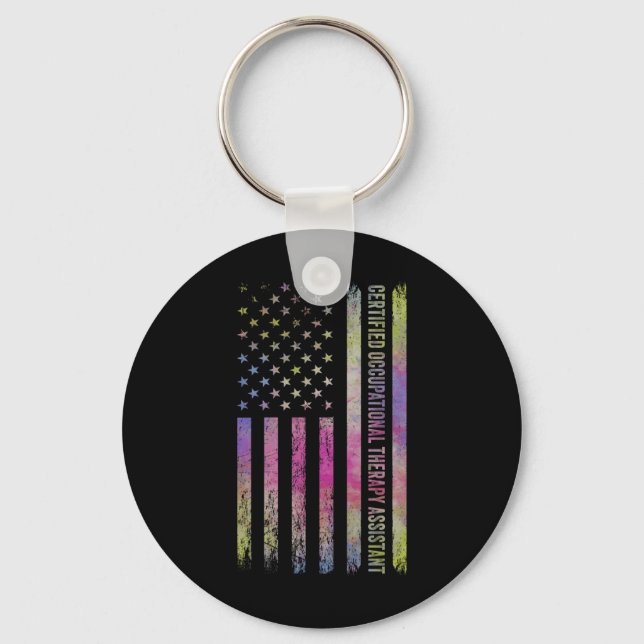 Cota Appreciation Certified Occupational Therapy I Key Ring (Front)