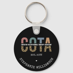 COTA Certified Occupational Therapy Assistant Key Ring