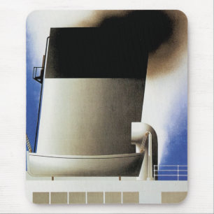 Cote D'Azur Channel Ferry Mouse Pad