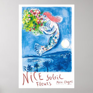 Côte D'Azur French Riviera France Nice Sunshine Poster