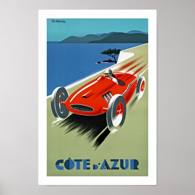 Cote d'Azur Poster (Front)