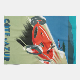 Cote d'Azur Tea Towel