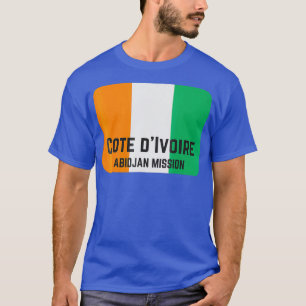 Cote d'Ivoire Abidjan LDS Mormon Mission T-Shirt