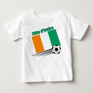 Cote d'Ivoire Soccer Team Baby T-Shirt